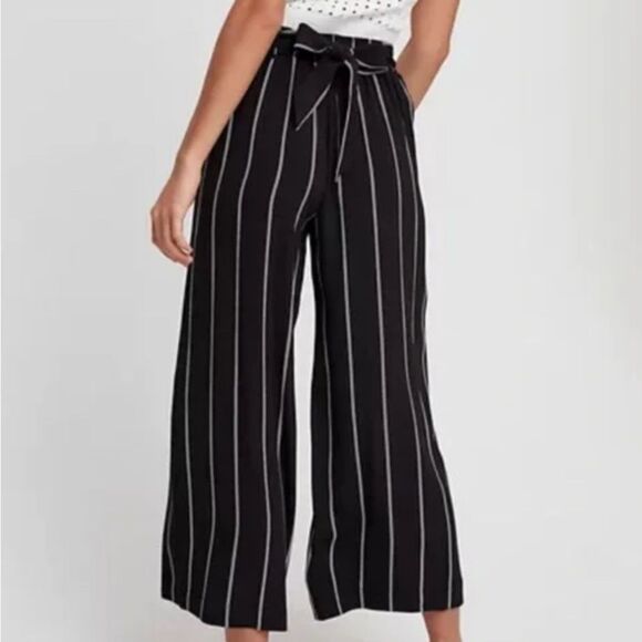 Aritzia Wilfred Striped Pants - Size M -Light & Airy - Picture 1 of 5